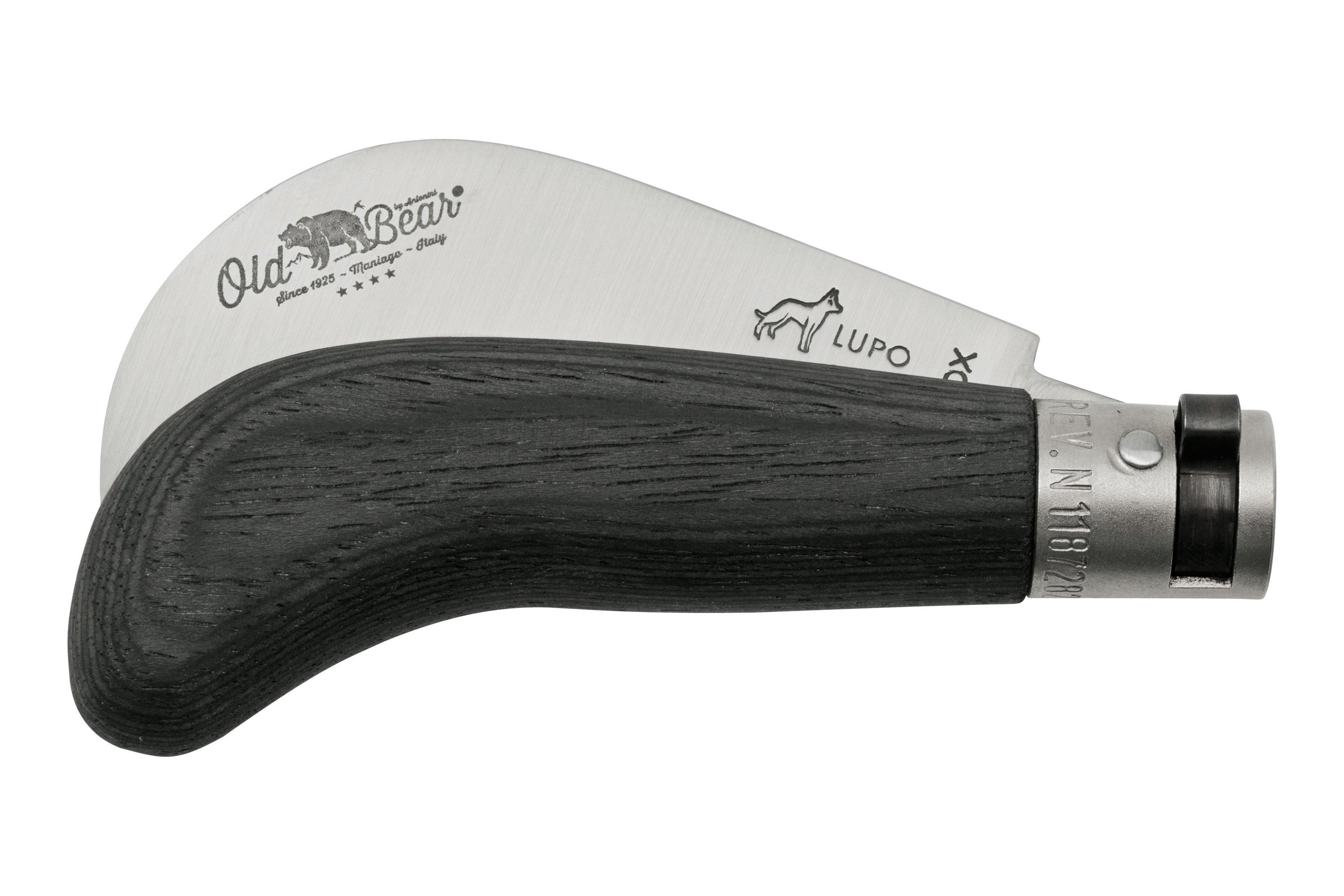 Old Bear Pruning Black Laminated S, 9747-17-MNK pruning knife