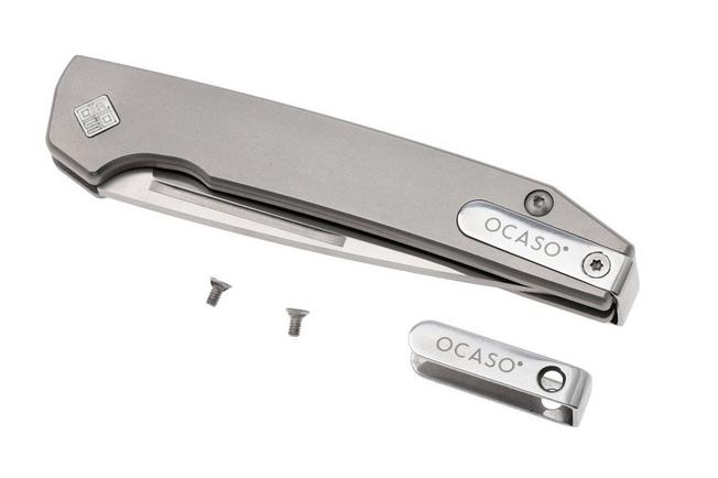 Imagen para Ocaso Sovranto 15SJS Böhler M390, Titanium, navaja slipjoint