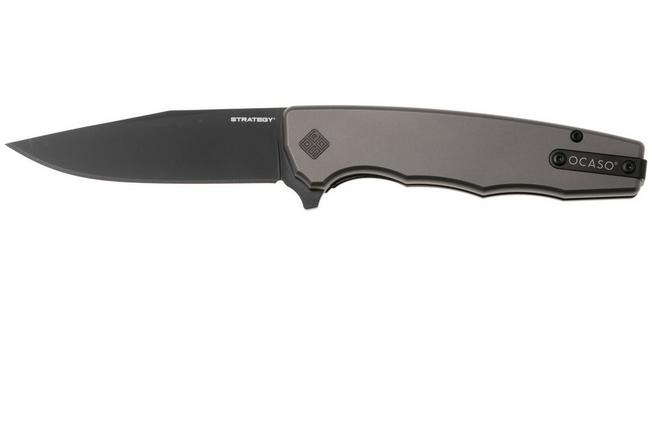 Afbeelding voor Ocaso Strategy 29TIB PVD S35VN, Gray Titanium, zakmes, Mike Wallace design