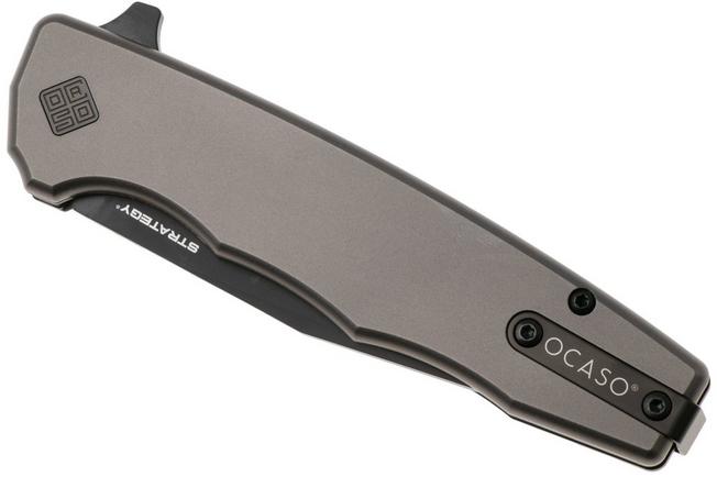 Afbeelding voor Ocaso Strategy 29TIB PVD S35VN, Gray Titanium, zakmes, Mike Wallace design