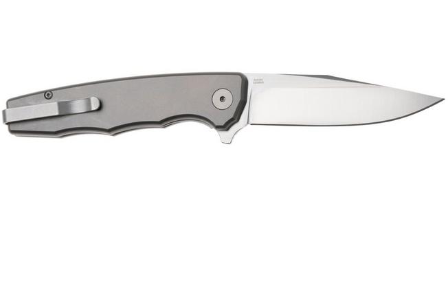 Afbeelding voor Ocaso Strategy 29TIS Satin S35VN, Titanium, zakmes, Mike Wallace design