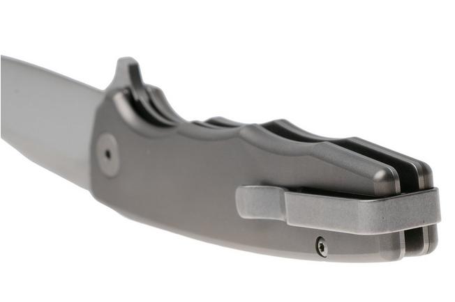 Afbeelding voor Ocaso Strategy 29TIS Satin S35VN, Titanium, zakmes, Mike Wallace design