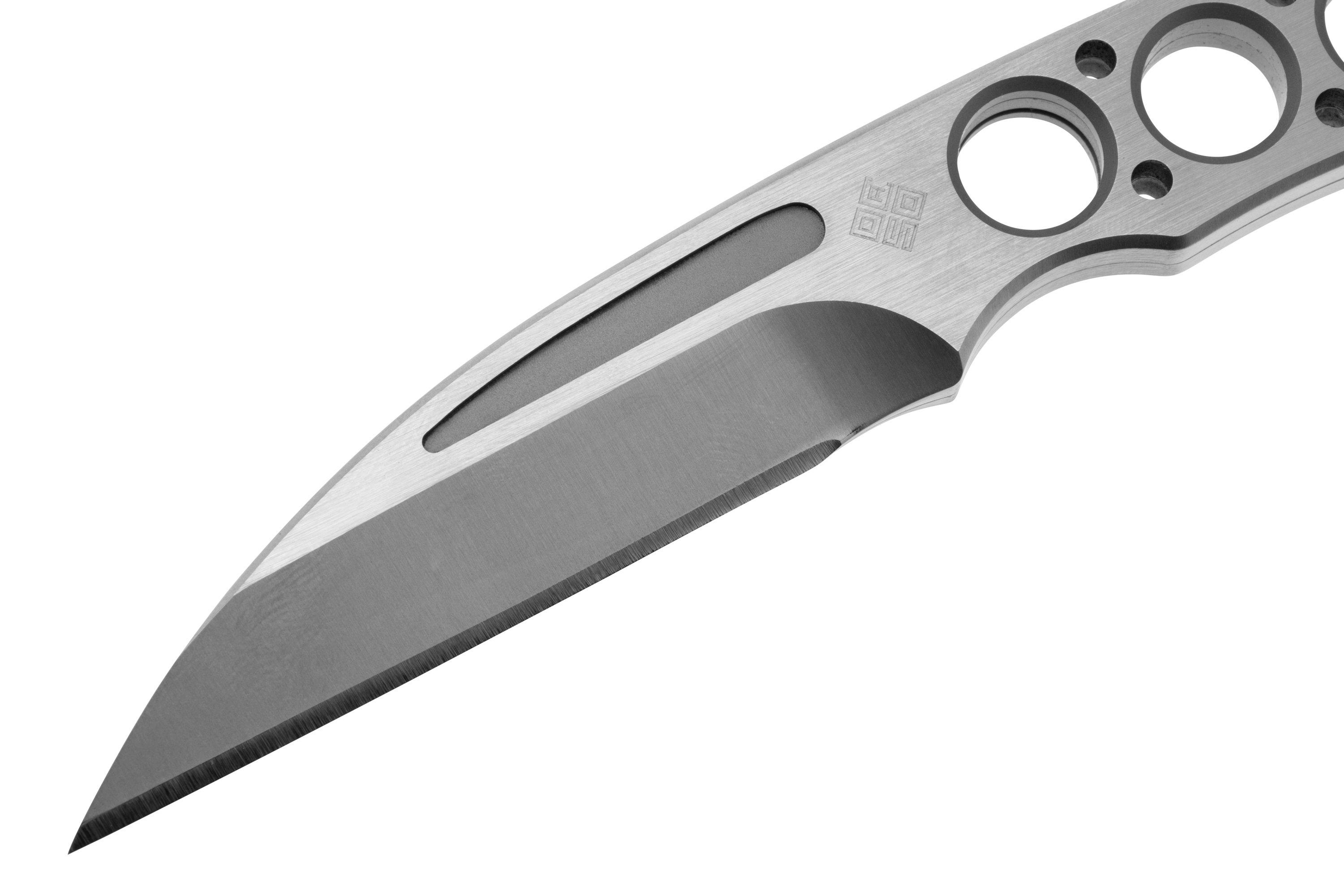 Ocaso Duo Desk Knife 80DKW Wharncliffe, With Stand, fixed desk knife