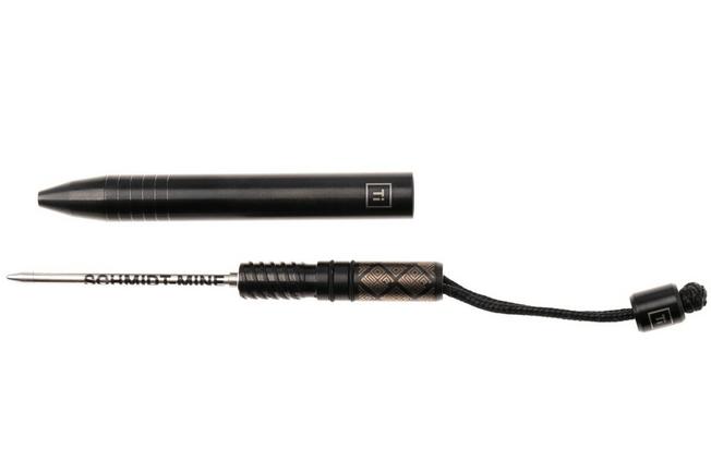Afbeelding voor Ocaso x Big Idea Design 81TBL Titanium Mini Pen, Black DLC, everyday carry mini pen
