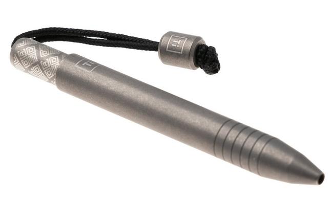 Afbeelding voor Ocaso x Big Idea Design 81TST Titanium Mini Pen, Stonewashed, everyday carry mini pen