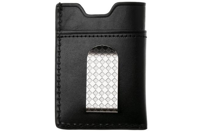 Afbeelding voor Ocaso 85WAL EDC Wallet, Black Leather, portemonnee met geldclip