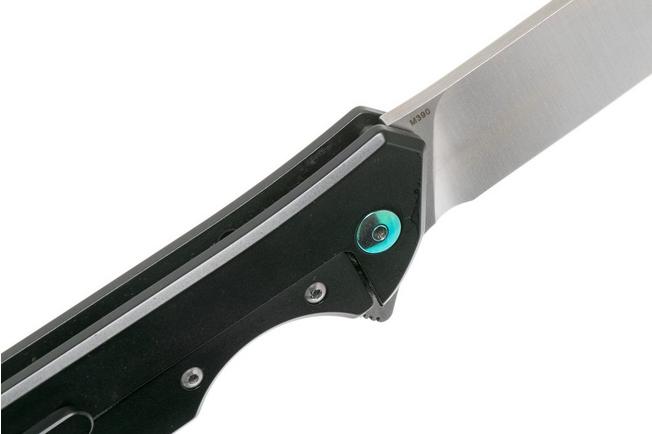 Image for Olamic Rainmaker Droppoint, Black GunKote, Green, pocket knife