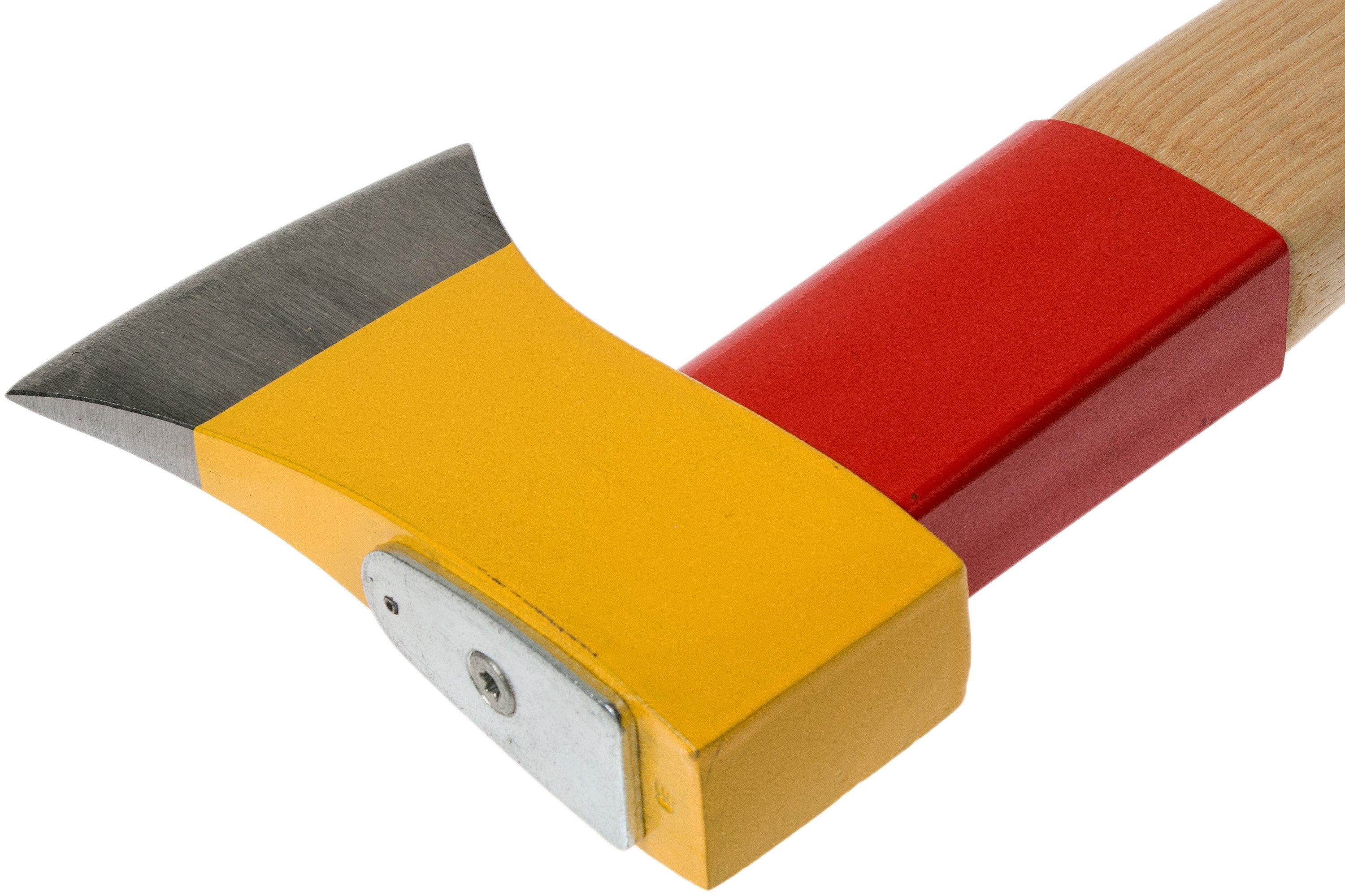 OCHSENKOPF Hache Bûcheron Universelle Gold ROTBAND-PLUS – Manche Hickory 70 Cm, Lame 120 Mm