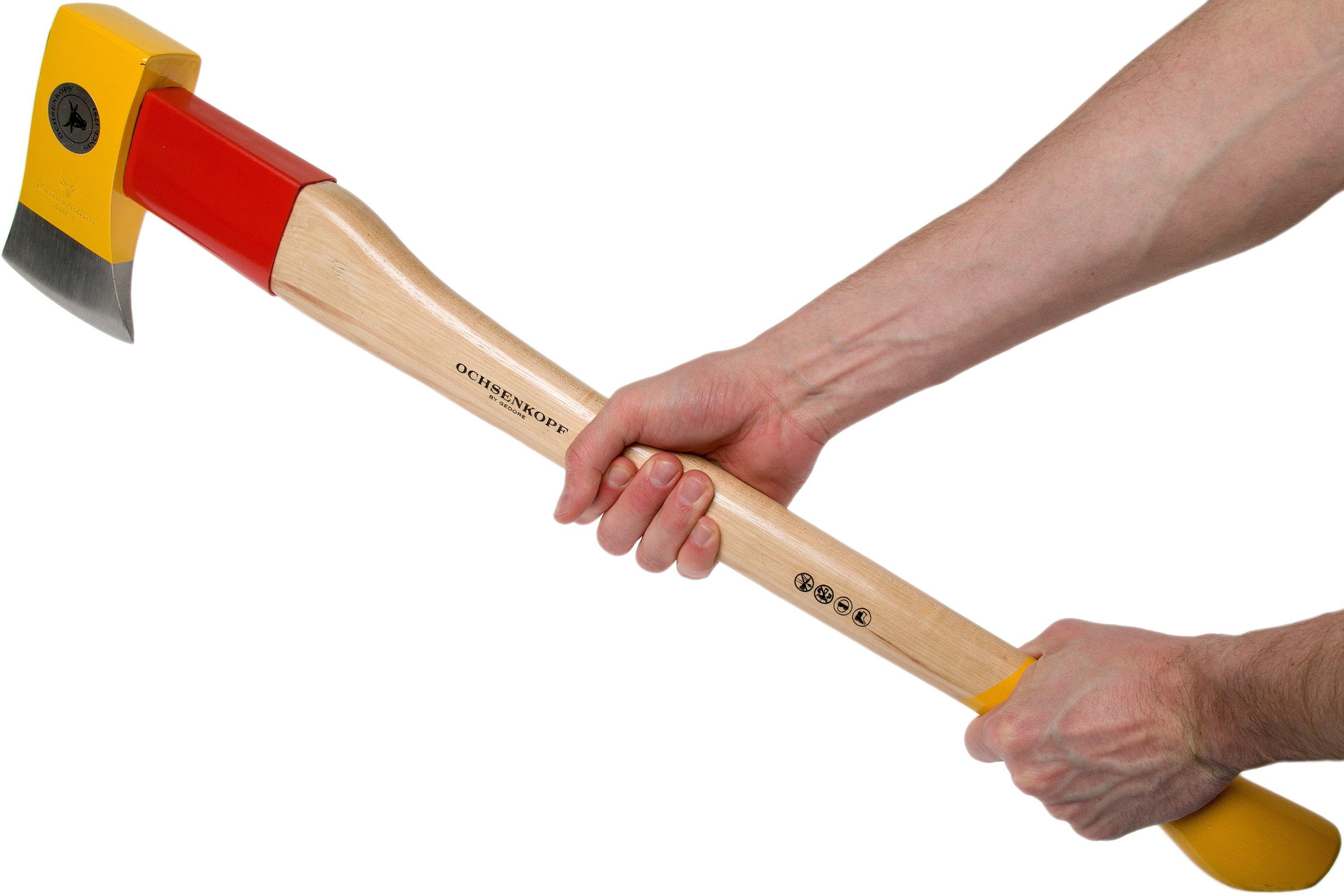 OCHSENKOPF Hache De Bûcheron Universelle Gold ROTBAND-PLUS - Manche Hickory 700mm OX 620 H-1257