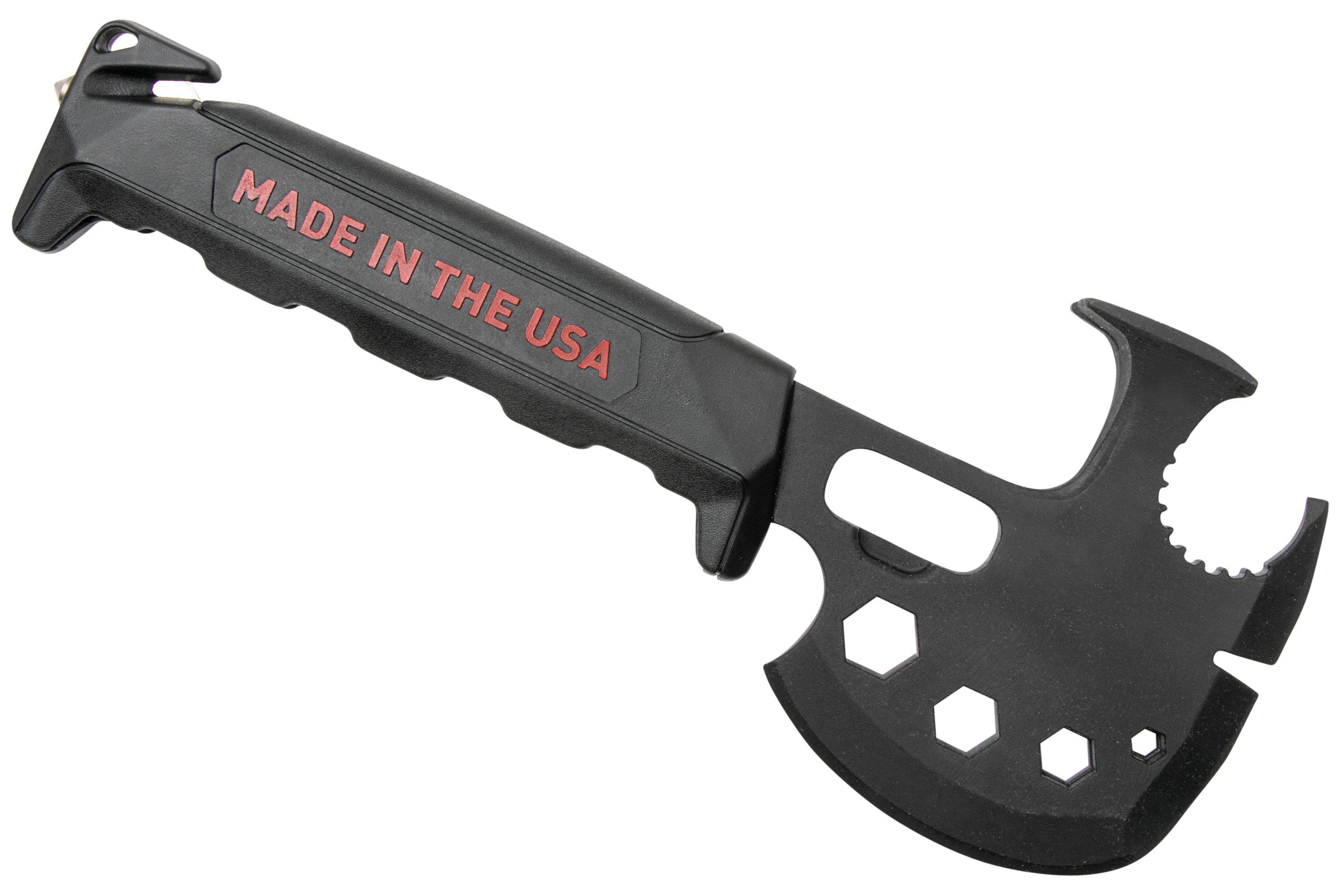 Off Grid Tools Survival Axe Elite, black, hand axe Advantageously