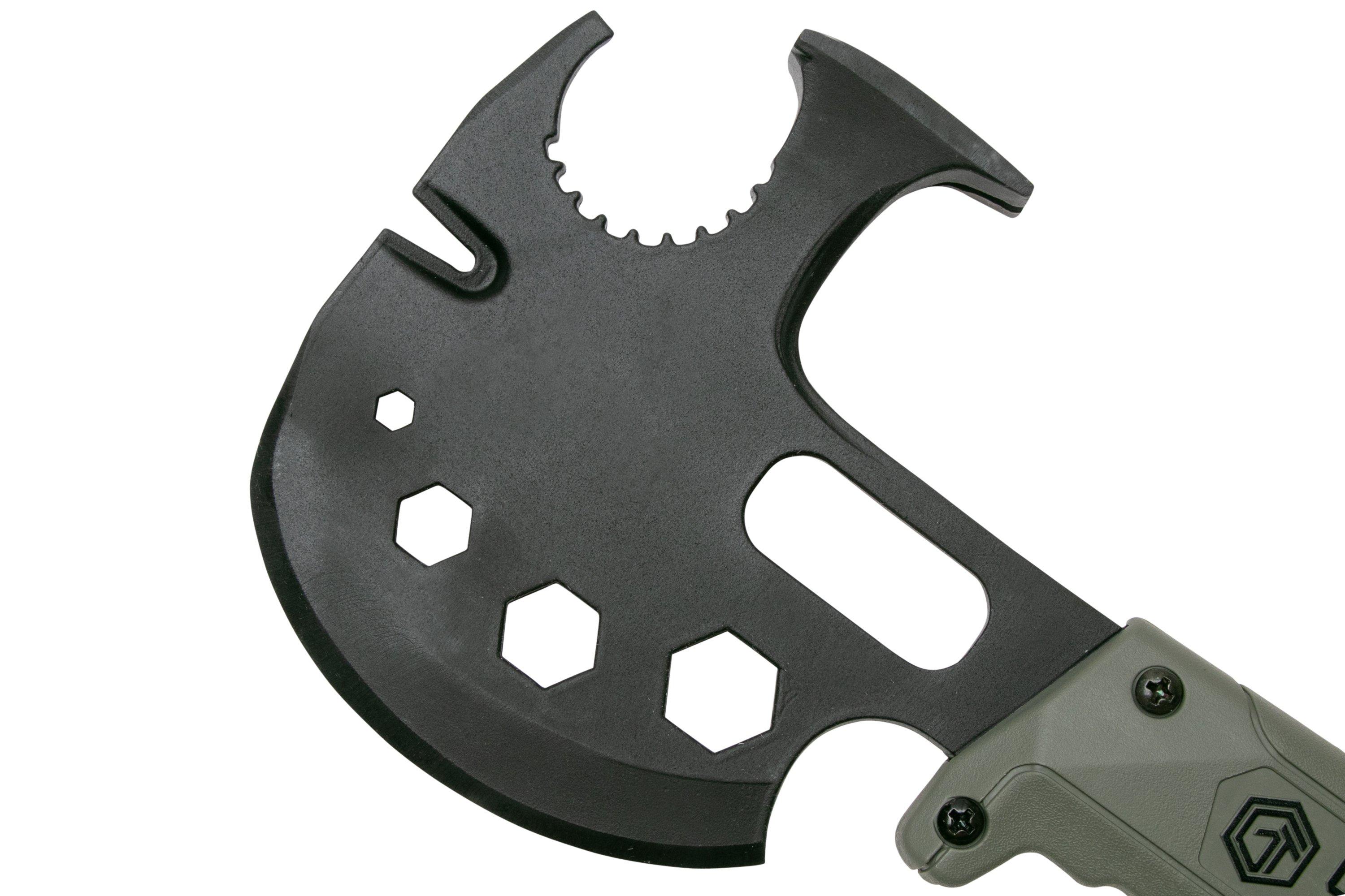 Off Grid Tools Survival Axe Elite, verde, hacha de mano Compras con