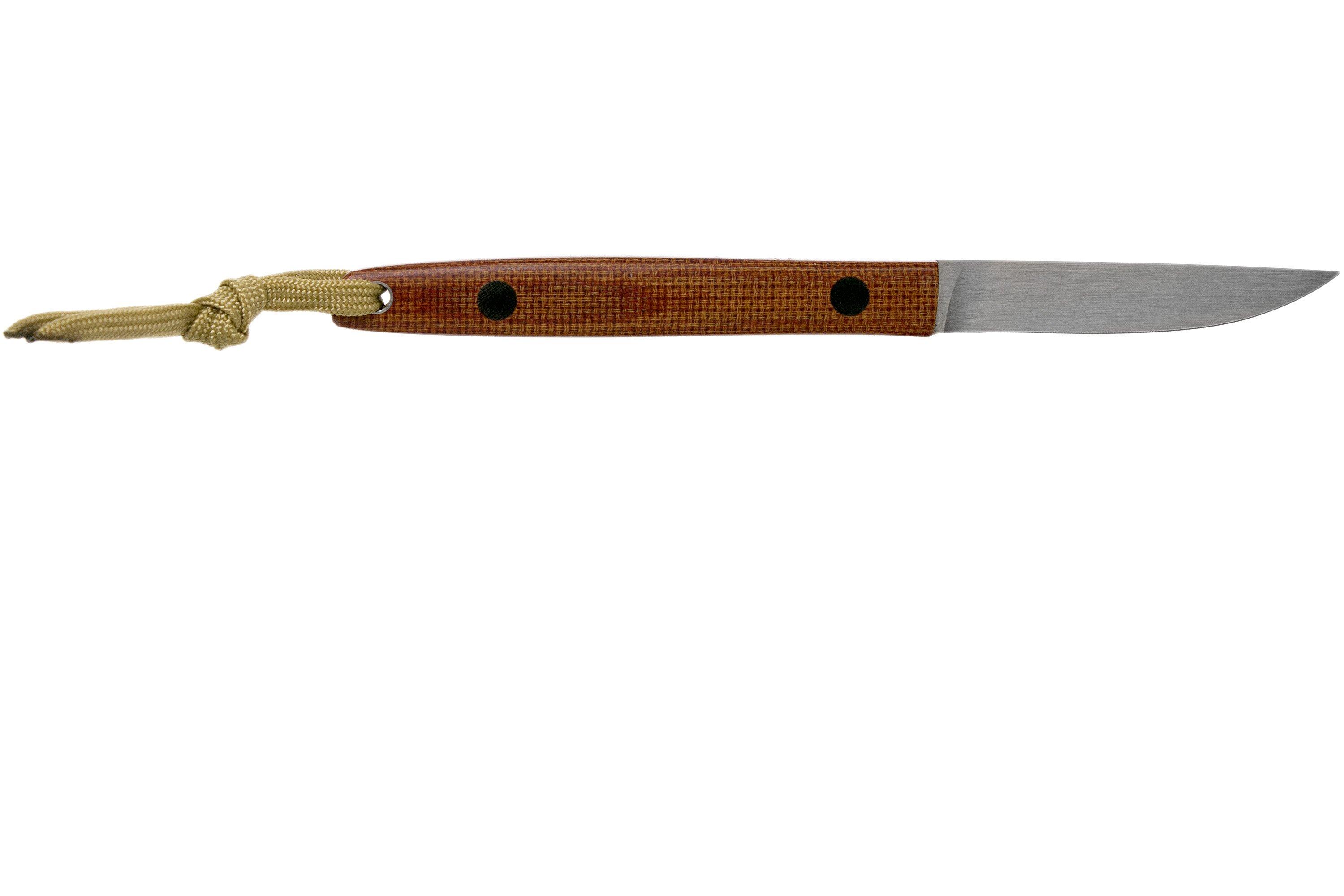 Ohta OFB SS 65 Natural Canvas Micarta feststehendes Messer | Günstiger ...