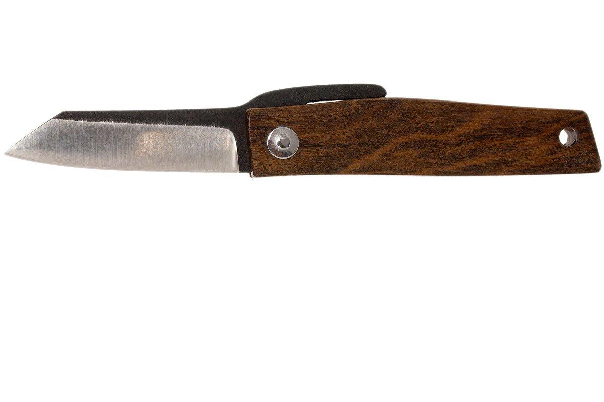 Ohta FK5 Higonokami-pocket knife, walnut wood | Advantageously
