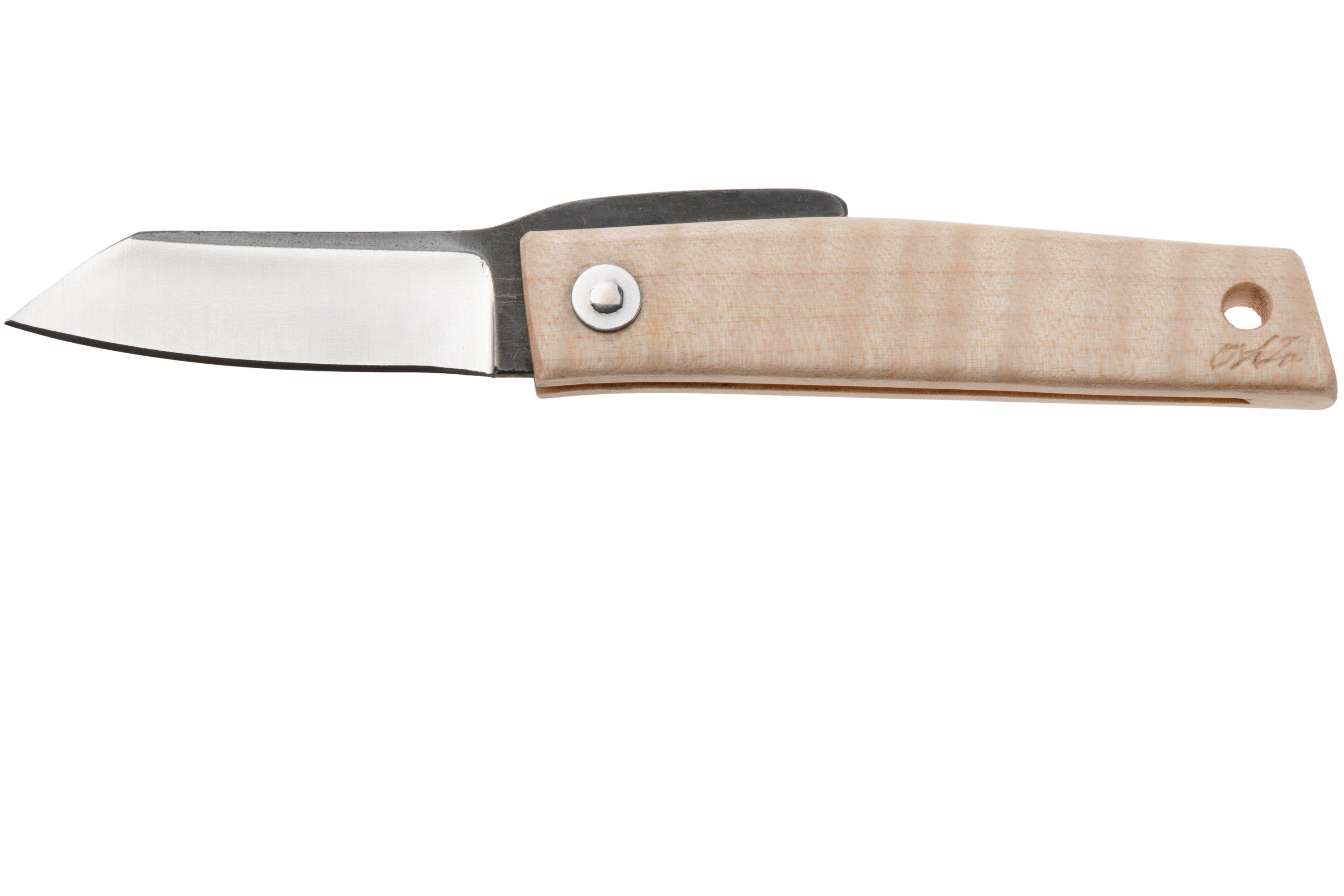 Ohta FK5 Higonokami-pocket knife, maple wood | Advantageously