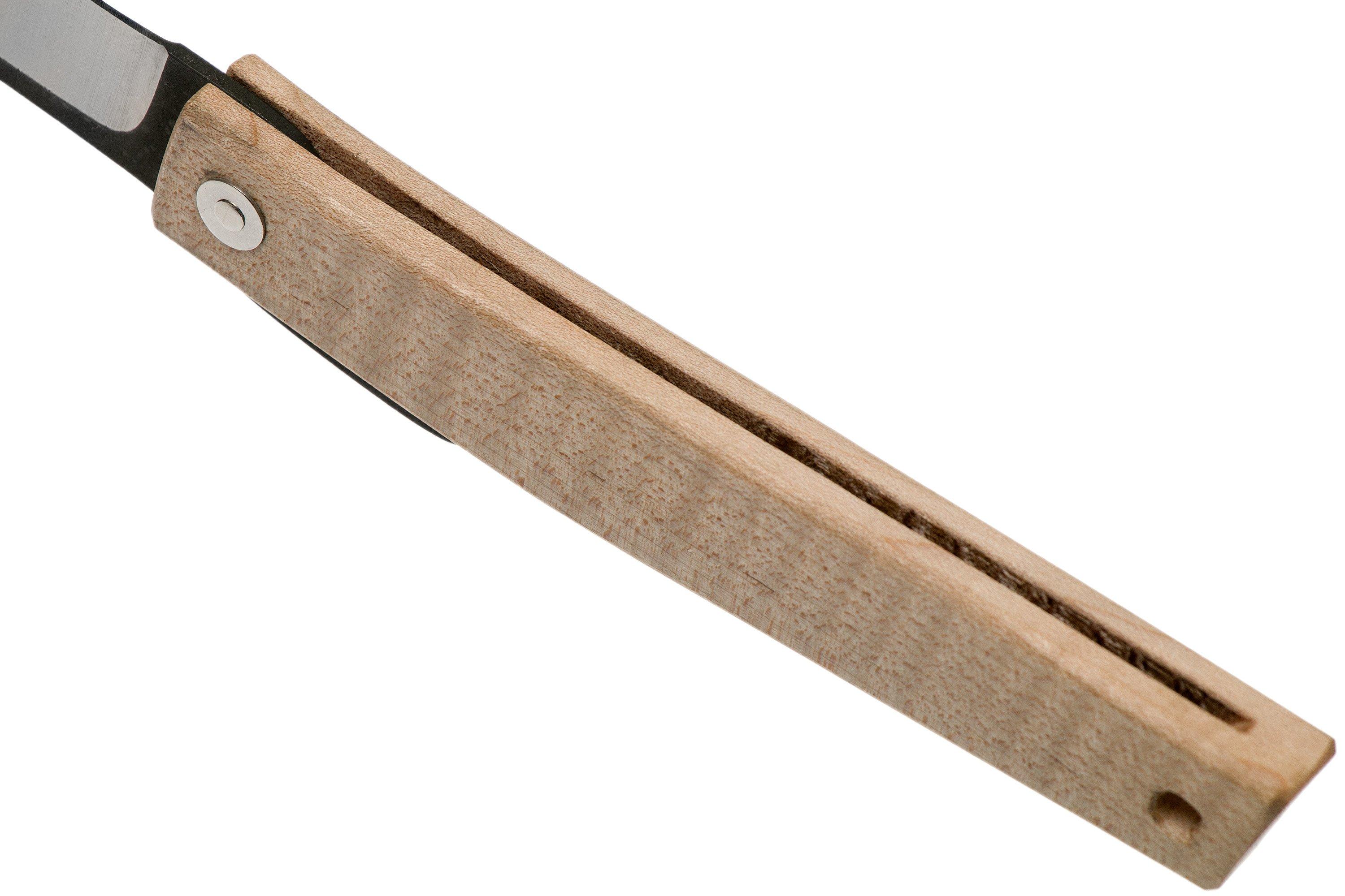 Ohta FK9 Higonokami-coltello da tasca, legno d'acero  Fare acquisti  vantaggiosamente su