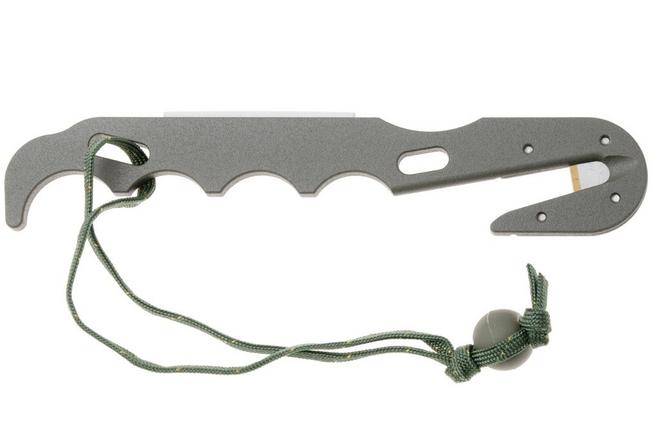 Afbeelding voor Ontario Model 1 Strap Cutter 1406 Foliage Green Aluminium, snijhaak, nylon schede