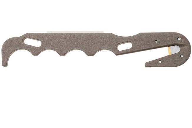 Afbeelding voor Ontario Model 1 Strap Cutter 1421CB Coyote Brown, snijhaak