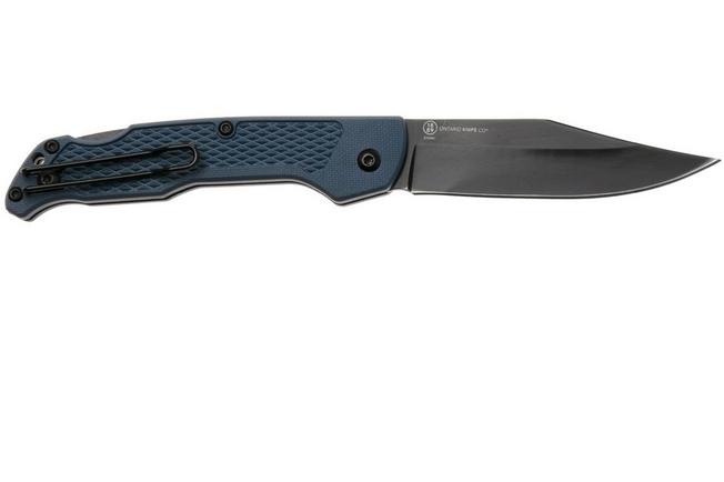 Afbeelding voor Ontario Camp Plus Midnight EDC 4315GREY Grey, Lockback, zakmes