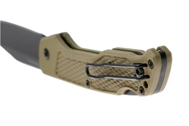 Afbeelding voor Ontario Camp Plus Midnight EDC 4315GRN Green, Lockback, zakmes
