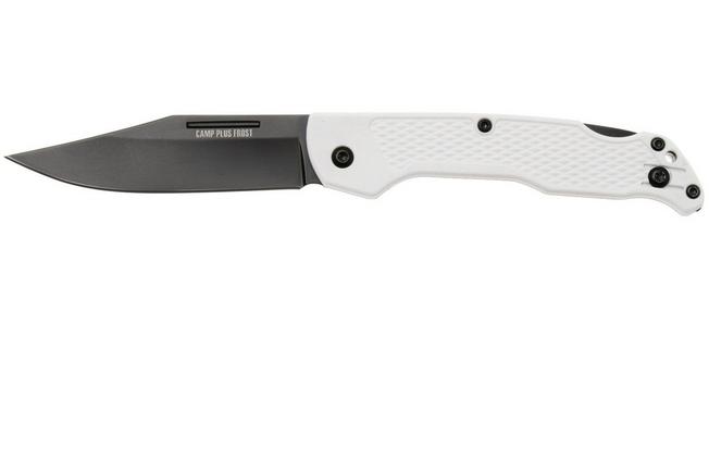 Afbeelding voor Ontario Camp Plus Midnight EDC 4315WH White, Lockback, zakmes