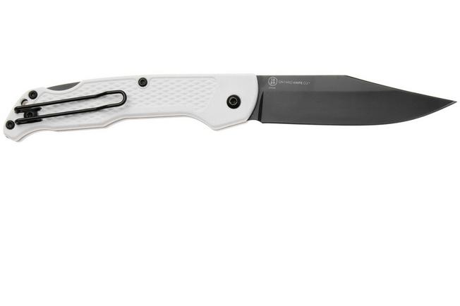 Afbeelding voor Ontario Camp Plus Midnight EDC 4315WH White, Lockback, zakmes