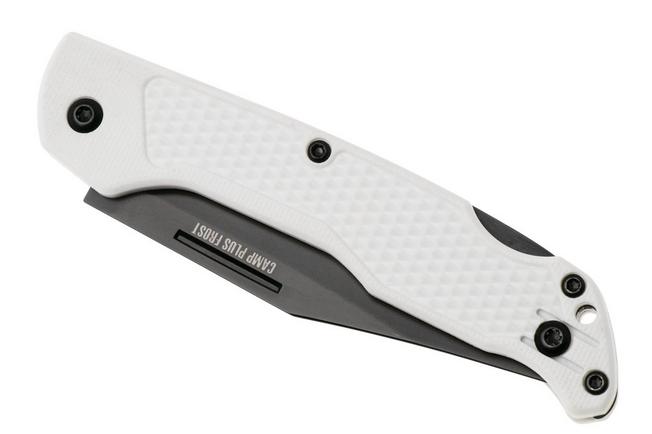 Afbeelding voor Ontario Camp Plus Midnight EDC 4315WH White, Lockback, zakmes
