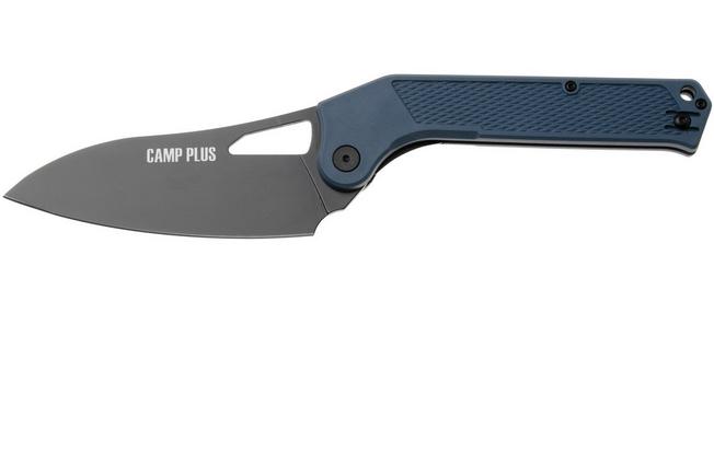 Afbeelding voor Ontario Camp Plus Camp Cleaver 4320GREY Grey, Linerlock, zakmes