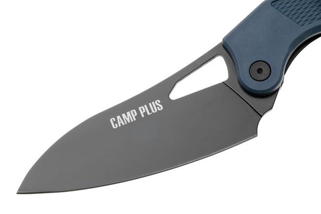 Afbeelding voor Ontario Camp Plus Camp Cleaver 4320GREY Grey, Linerlock, zakmes