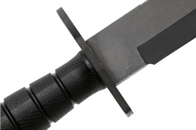 Afbeelding voor Ontario M-9 Combat Bayonet 6143GOV Black 420 Sawback, Black Modified Kranton, bajonet
