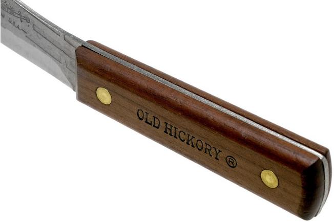 Ontario Knife Company Ontario Old Hickory 7  Clever Knife w/Wood Handle