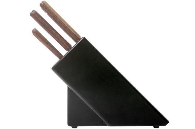 Ontario Old Hickory 5-piece knife set incl. knife block, 7220