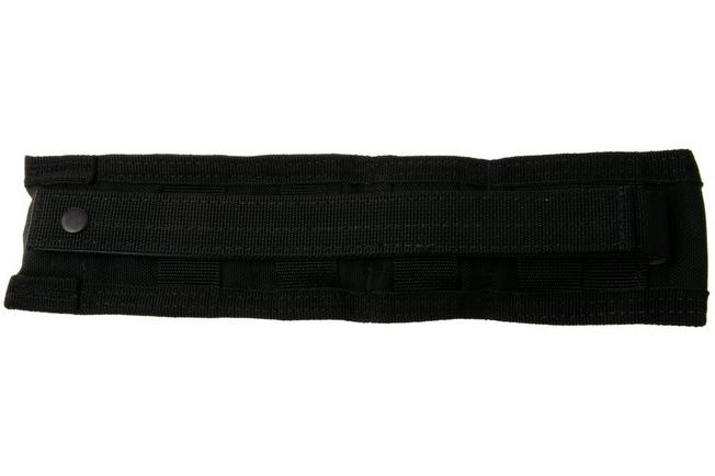 Afbeelding voor Ontario Black Bird ML5 7502N Satin 420HC, Camo Micarta, vaststaand mes, Paul Scheiter design, nylon schede