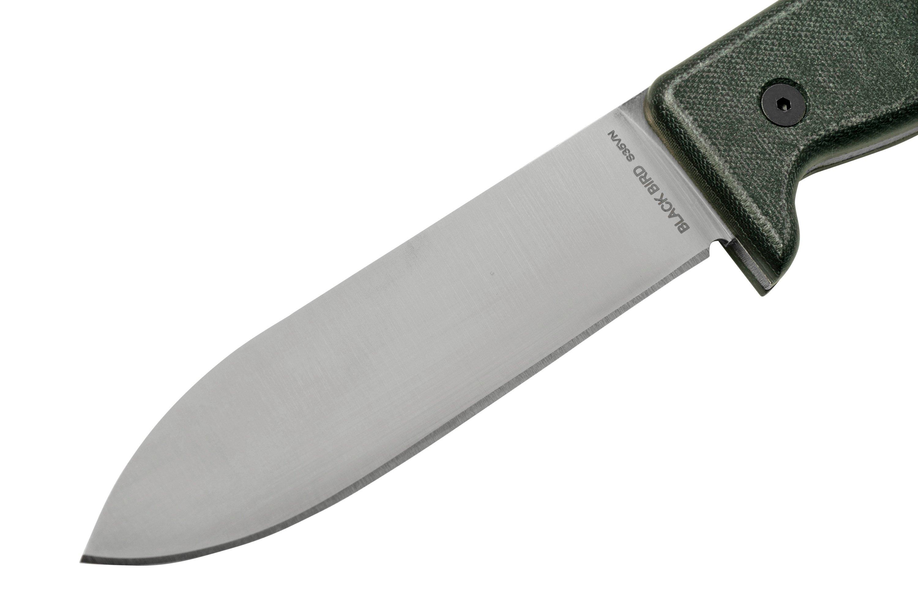 Nóż survivalowy Ontario OKC Black Bird 7503, Satin S35VN