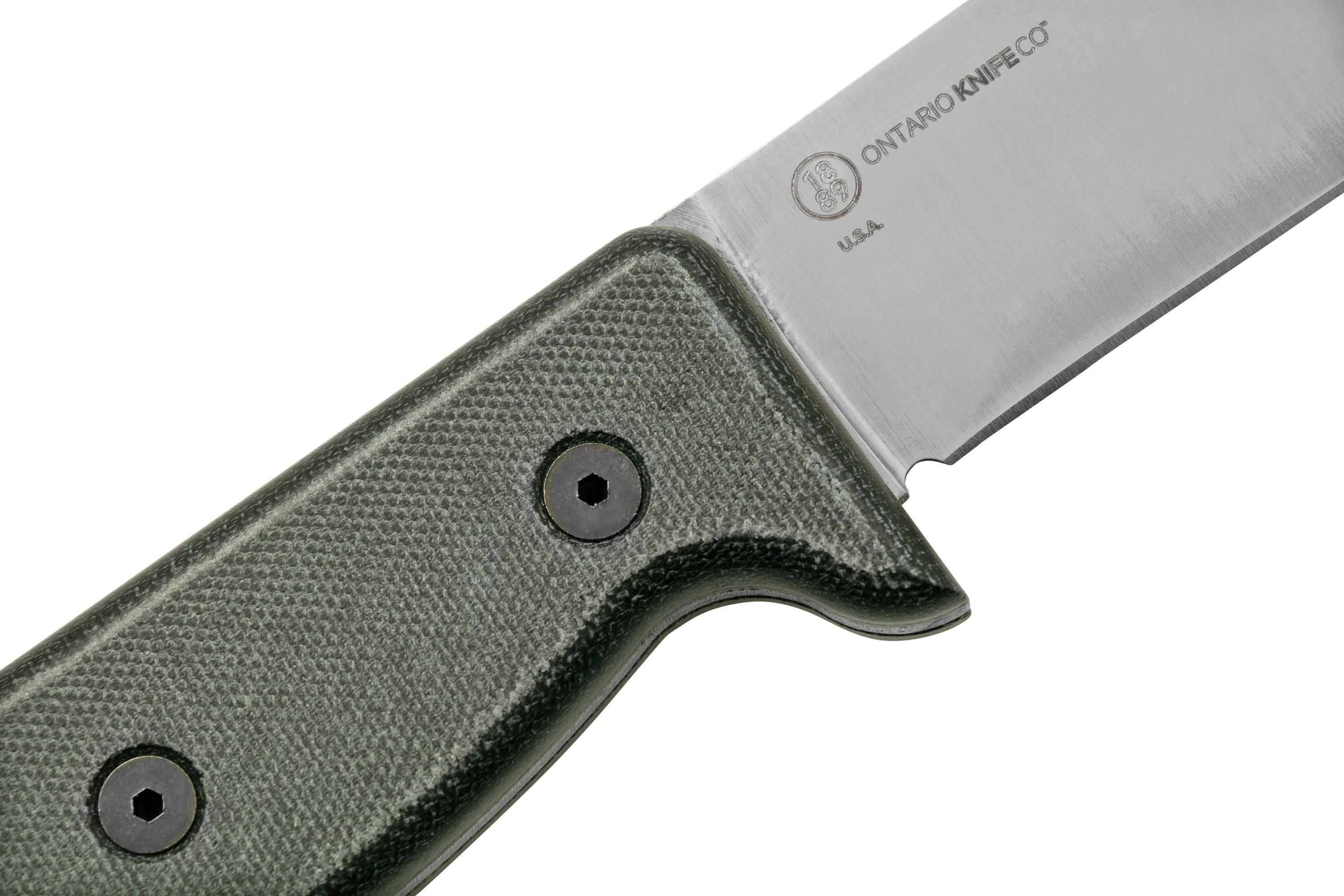 Nóż survivalowy Ontario OKC Black Bird 7503, Satin S35VN