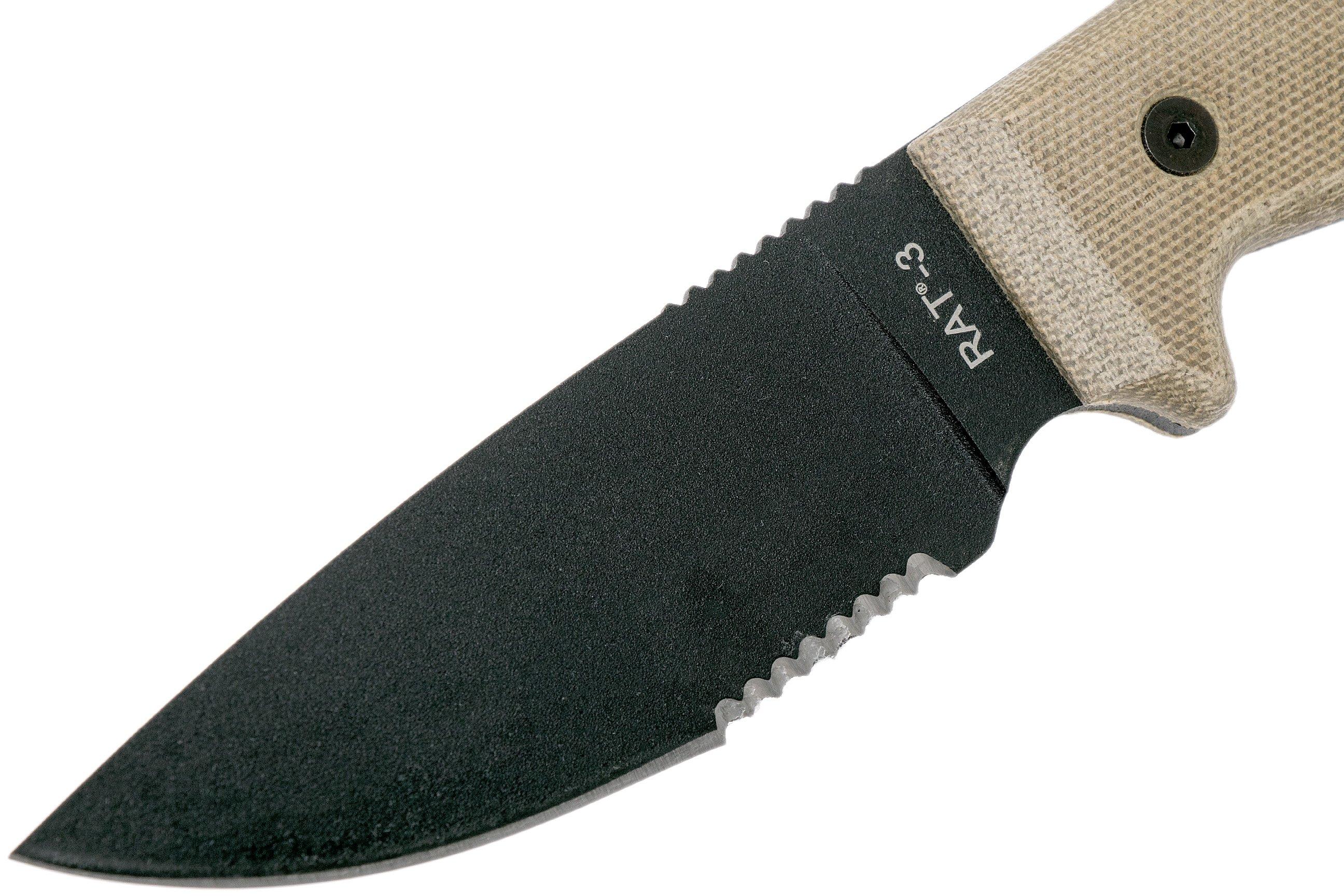Ontario RAT-3 Serrated, 8633 | Günstiger shoppen bei knivesandtools.at