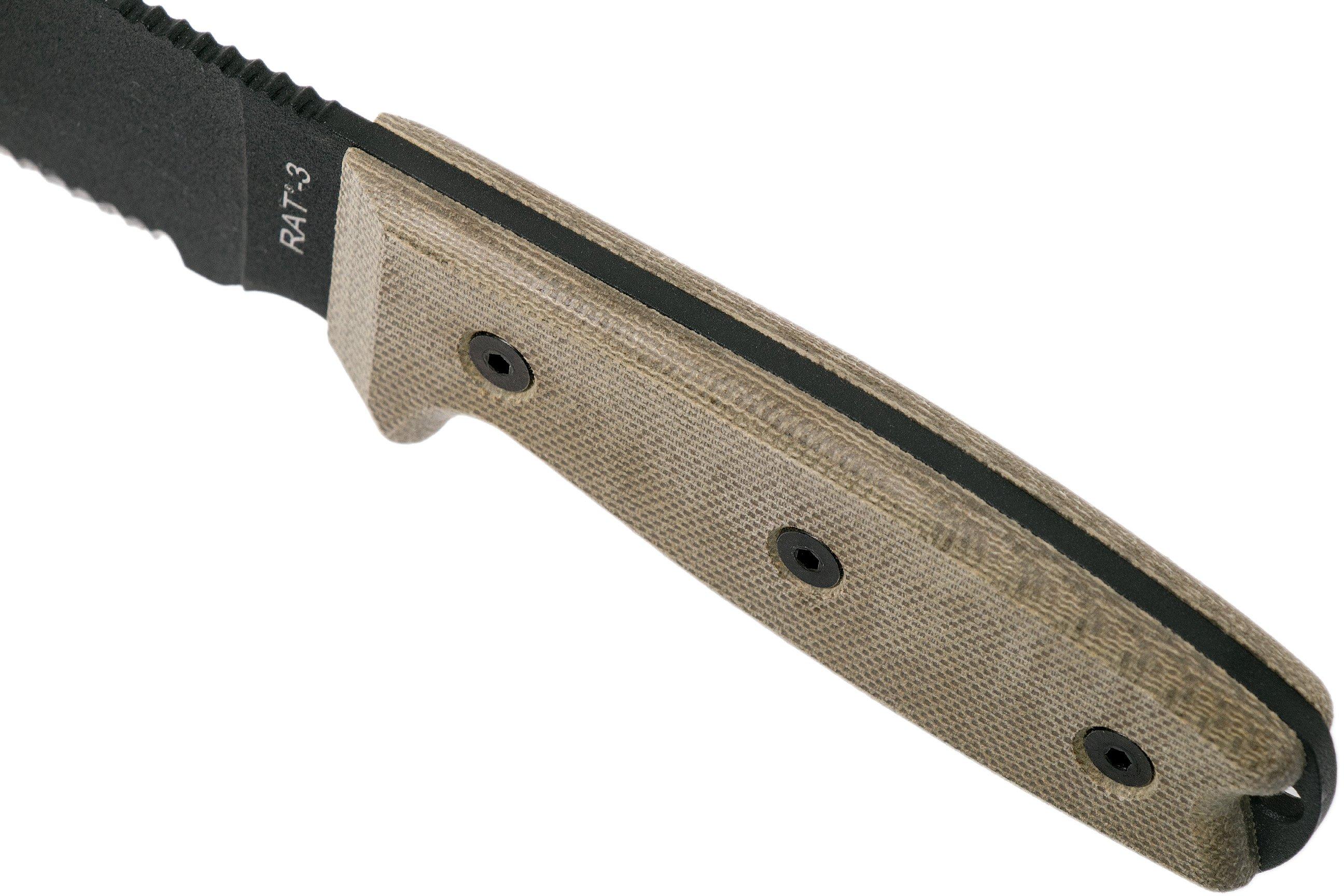 Ontario RAT-3 serrated, 8633 | Advantageously shopping at ...