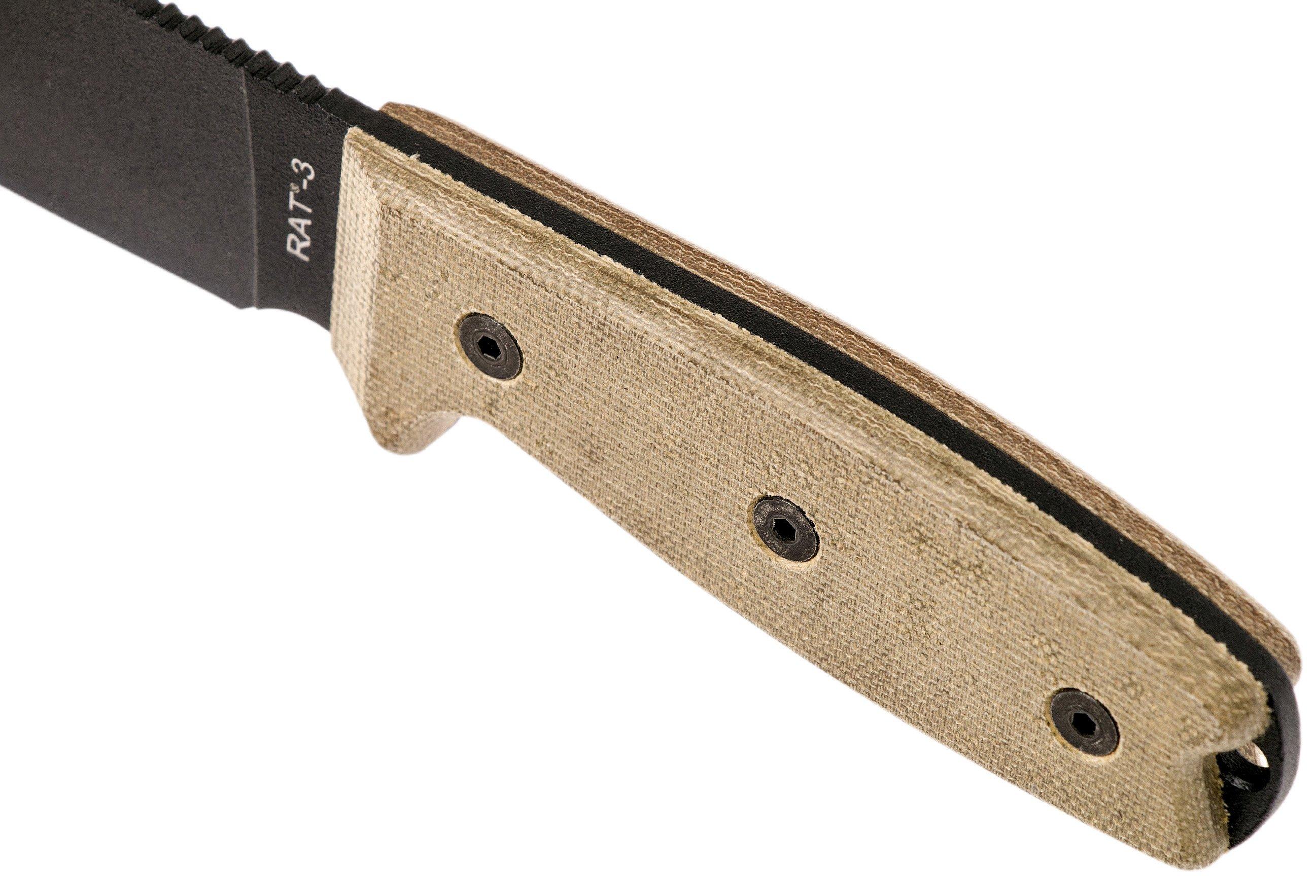 Ontario RAT-3 plain edge 8665 survivalmes | Voordelig kopen bij ...
