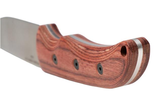 Afbeelding voor Ontario Robeson Heirloom Drop Point 8700 Satin D2, Laminated Wood, vaaststaand mes