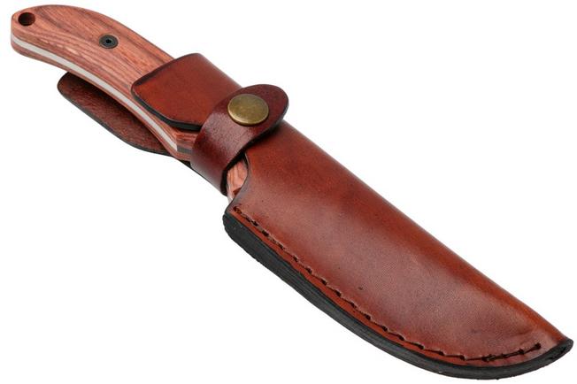 Afbeelding voor Ontario Robeson Heirloom Drop Point 8700 Satin D2, Laminated Wood, vaaststaand mes
