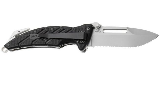 Afbeelding voor Ontario XR-1 8764 Extreme Rescue N690Co, Black Zytel, zakmes