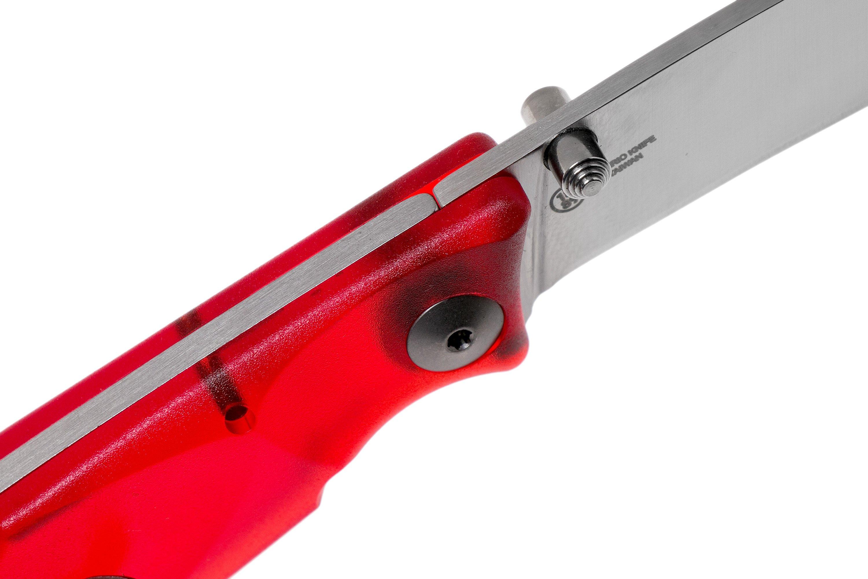 Ontario Wraith Folder 8798RED Ice Series Fire pocket knife