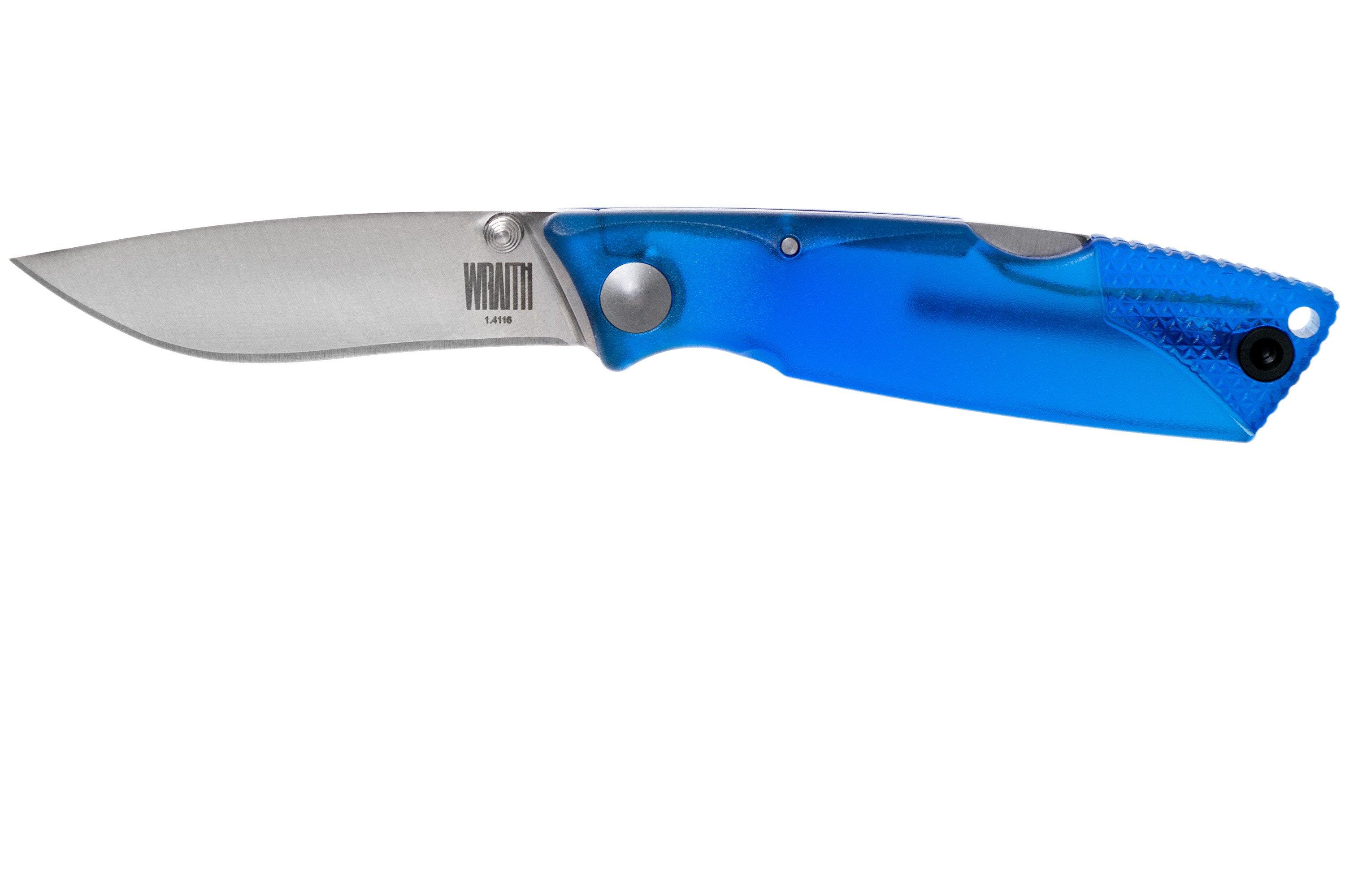 Ontario Wraith Folder 8798SB Ice Series Glacier pocket knife ...