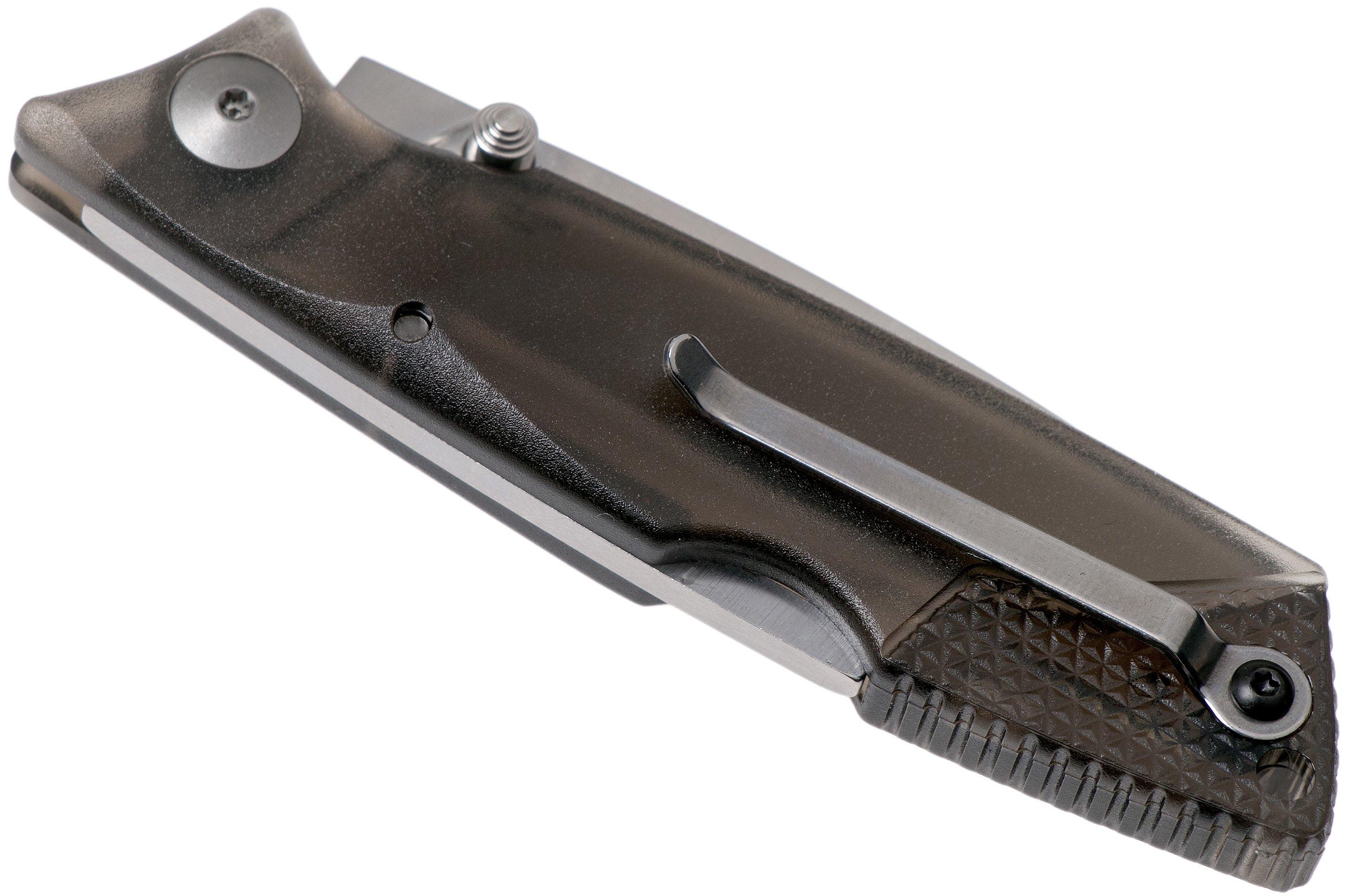 Ontario Wraith Folder 8798SMK Ice Series Smoke pocket knife