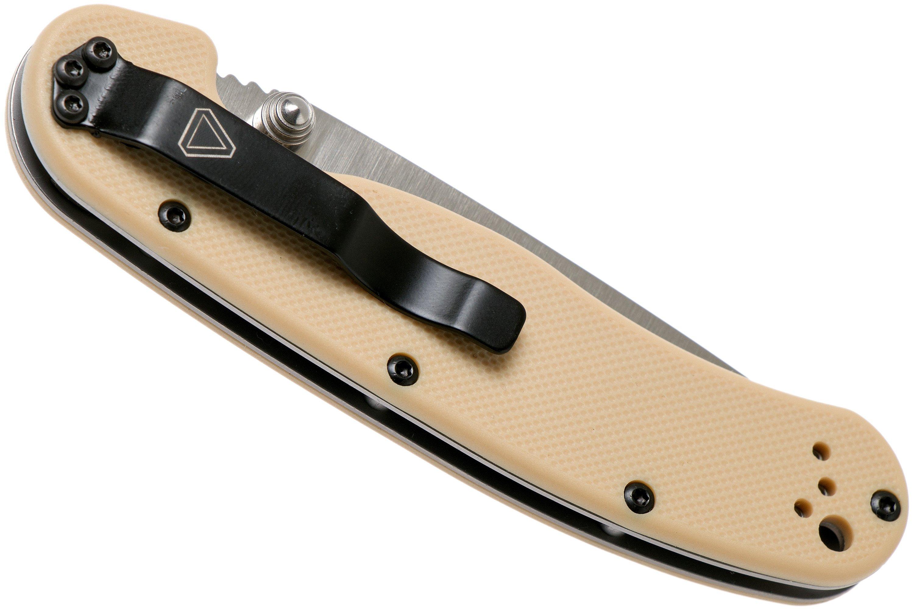 Ontario RAT-2 D2 desert tan, plain edge satin, 8828DT | Compras ...