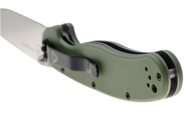 Afbeelding voor Ontario RAT-2 8828OD Satin D2, OD Green FRN, zakmes