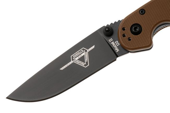 Afbeelding voor Ontario RAT-2 8830CB Black D2, Coyote Brown, zakmes