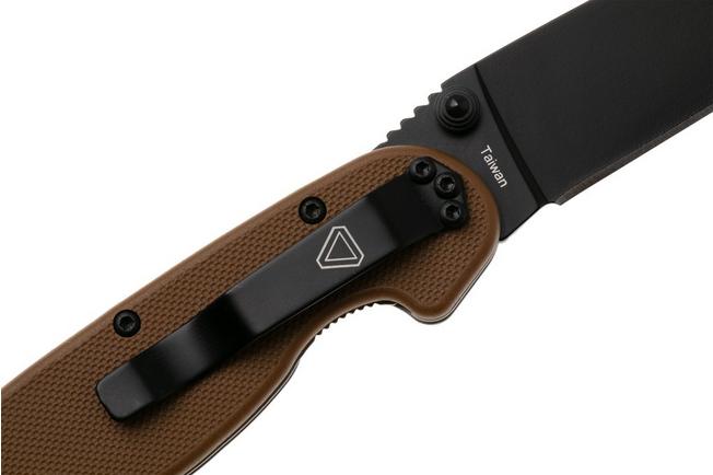 Afbeelding voor Ontario RAT-2 8830CB Black D2, Coyote Brown, zakmes