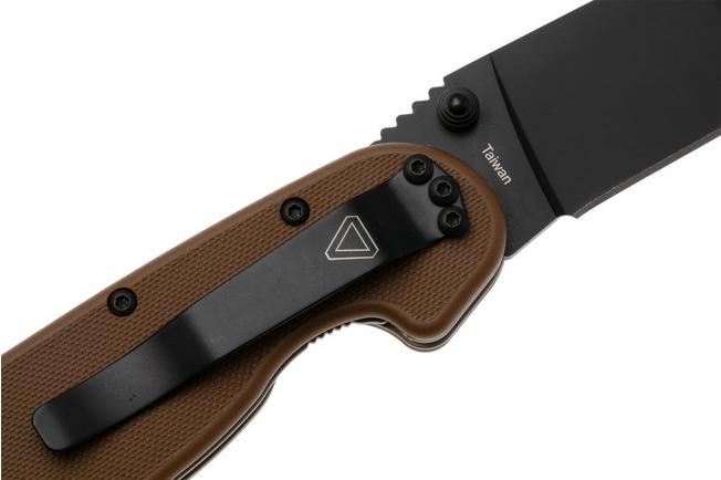 Afbeelding voor Ontario RAT-1 8846CB Black AUS 8, Coyote Brown, zakmes