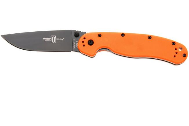 Afbeelding voor Ontario RAT-1 8846OR Black AUS8, Orange, zakmes