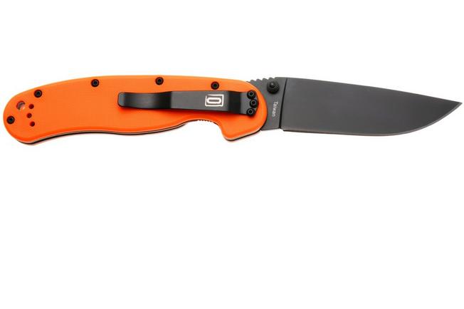 Afbeelding voor Ontario RAT-1 8846OR Black AUS8, Orange, zakmes